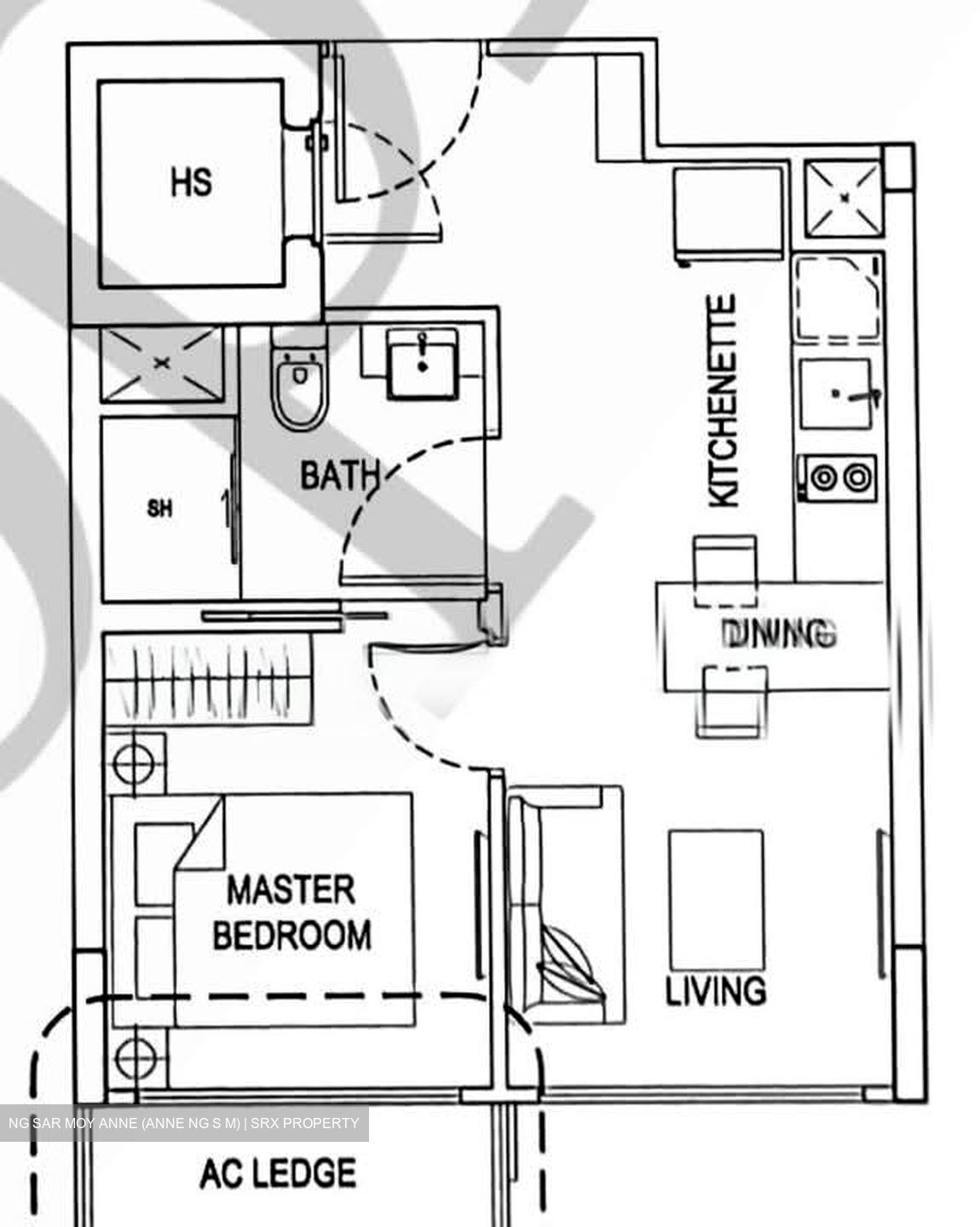 The Hillford (D21), Apartment #570676711